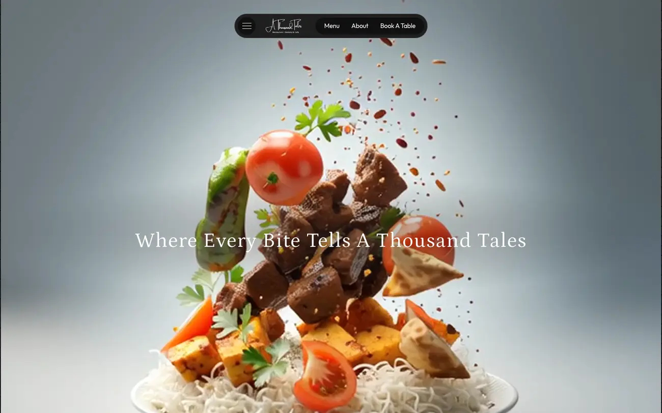 where every bite tells a thousand tales — the site