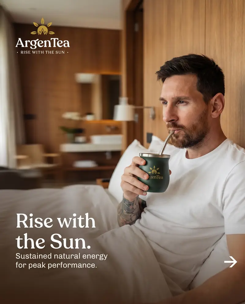 rise with the sun — the messi creative