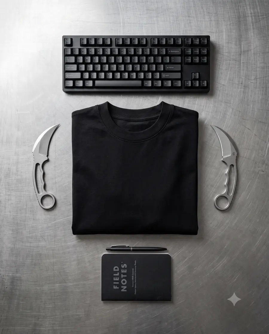 product mockups, generated not photographed