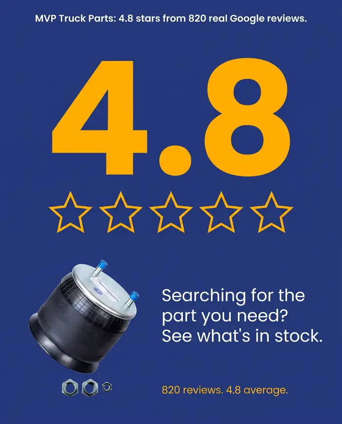 4.8 from 820 reviews as the hero stat